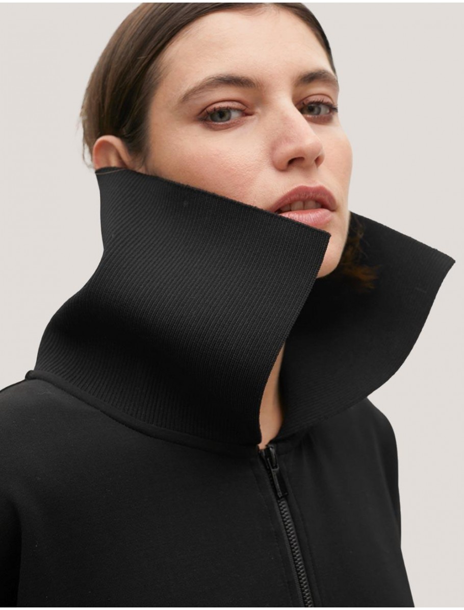 SUDADERA LOLA CASADEMUNT LF2511002 NEGRO