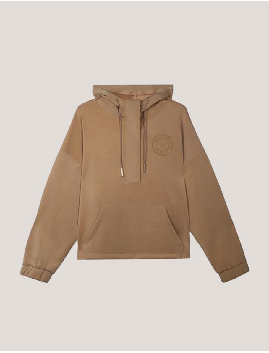 SUDADERA LOLA CASADEMUNT LF2511003 TAUPE