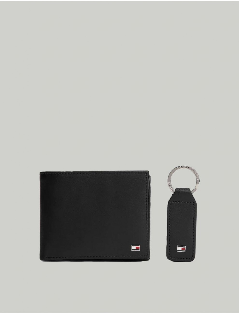 CARTERA TOMMY HILFIGER GP ETON CC AND COIN PCKT KEYFOB NEGRO