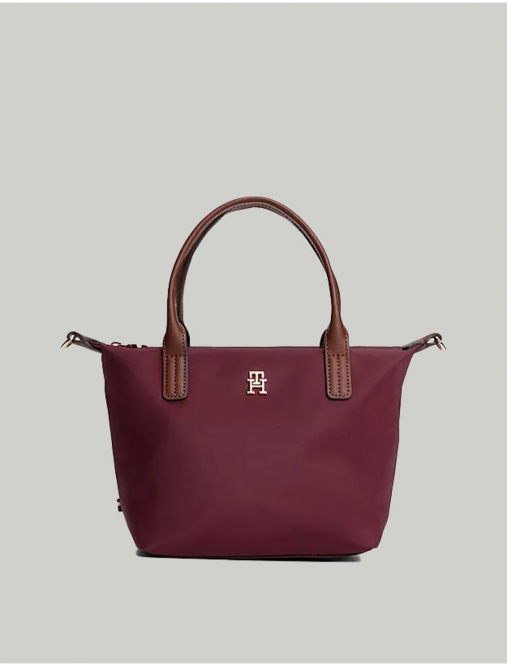 BOLSO TOMMY HILFIGER POPETTE MINI TOTE BURDEOS