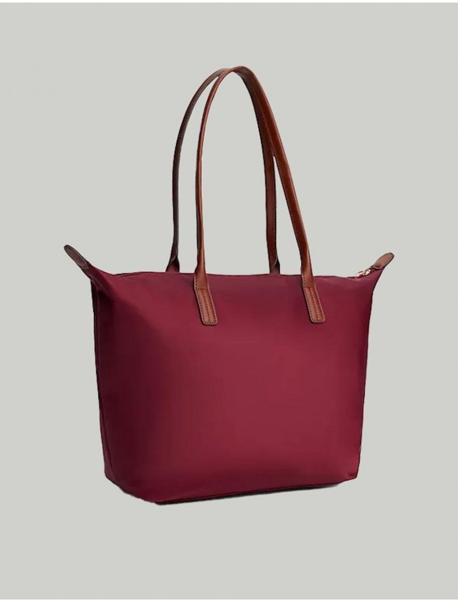 BOLSO TOMMY HILFIGER POPETTE TOTE BURDEOS