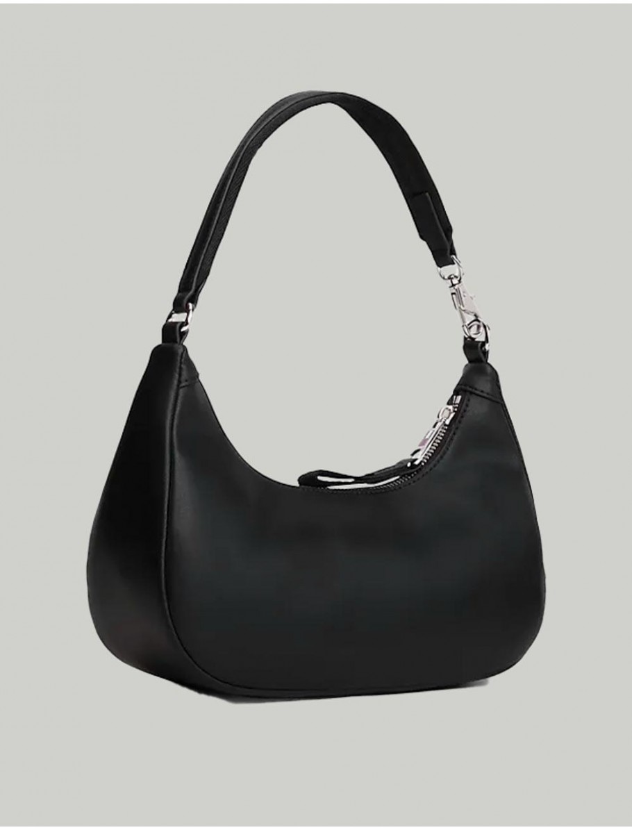BOLSO TOMMY HILFIGER TJW BOLD SCRIPT SHOULDER NEGRO