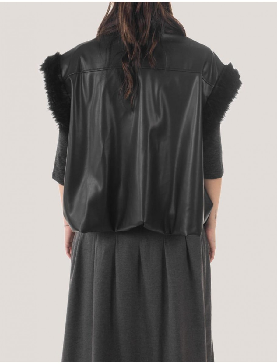 CHALECO OBVIO JAZMIN NEGRO