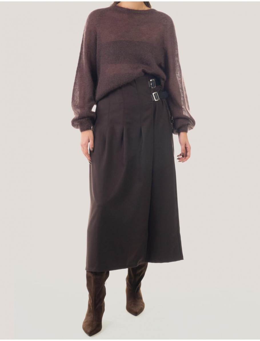 FALDA OBVIO ISABELLA MARRoN