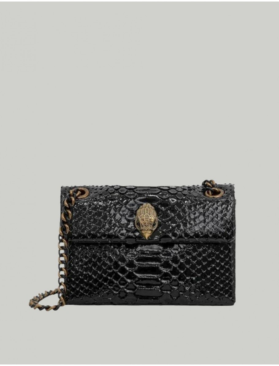 BOLSO KURT GEIGER LEATHER MINI KENSIGTON NEGRO