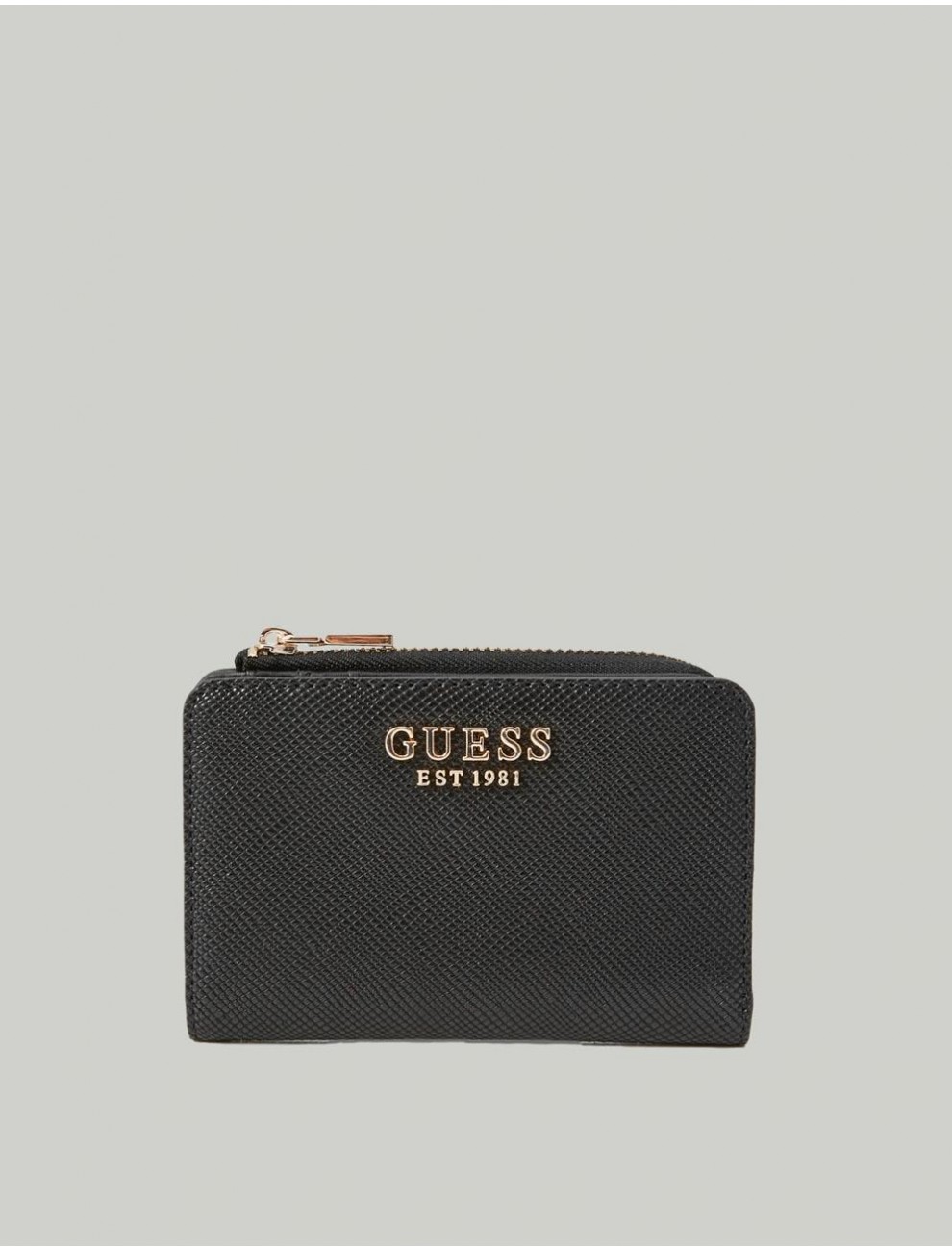 CARTERA GUESS BOLENA SLG ZIP NEGRO