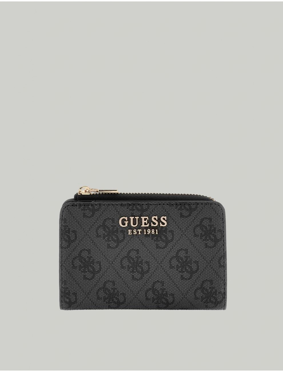 CARTERA GUESS LAUREL II SLG ZIP NEGRO