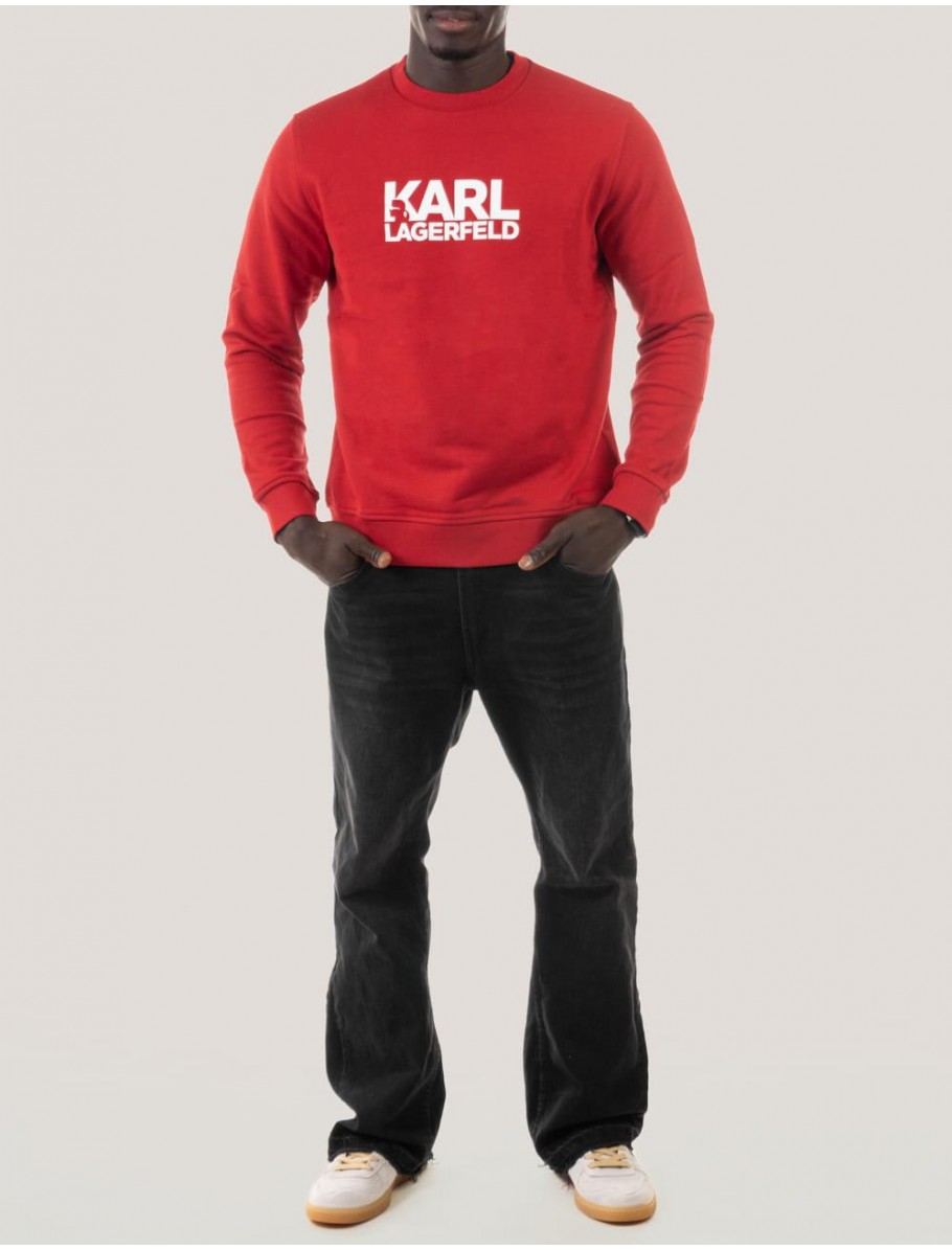SUDADERA KARL LAGERFED 705091 553917 ROJO
