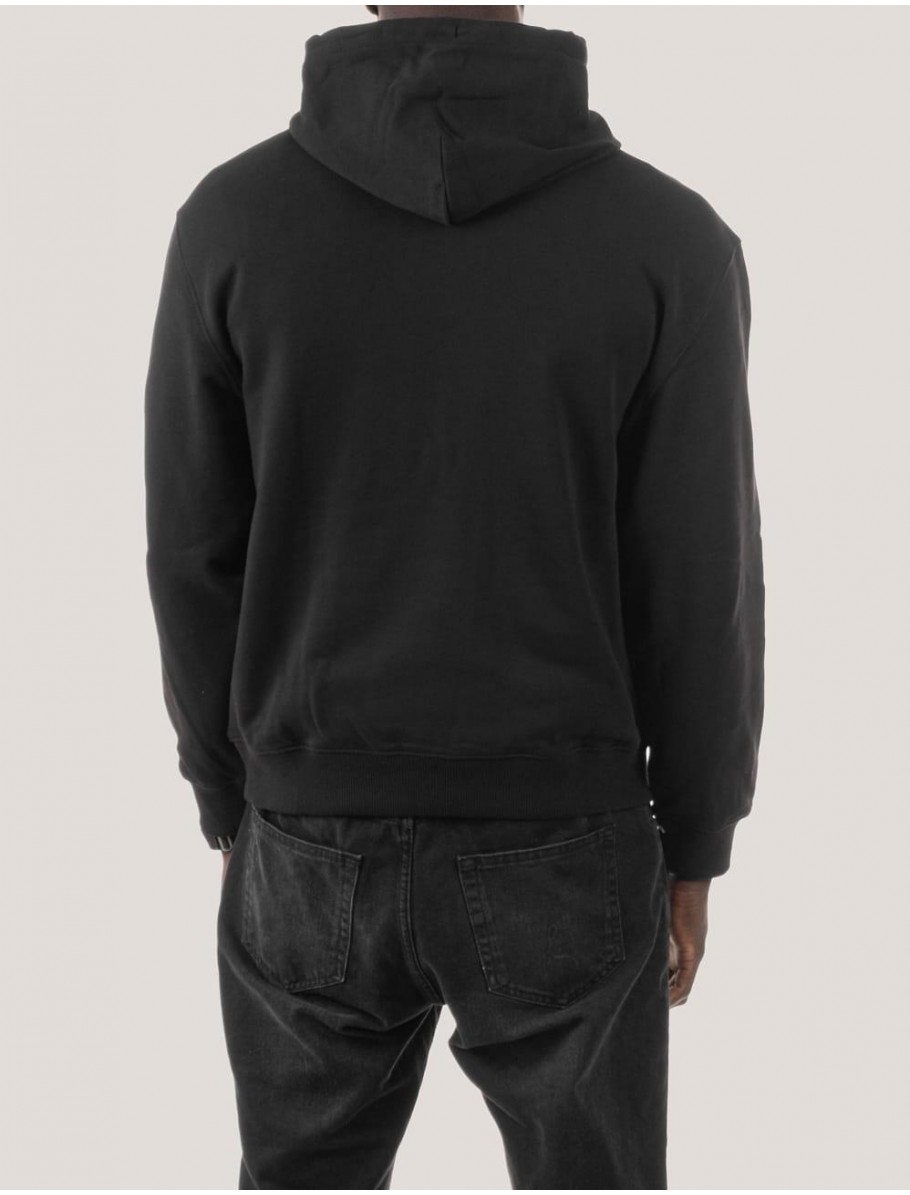 SUDADERA CALVIN KLEIN LS EU 350TERRY GRAPHIC HOODIE NEGRO