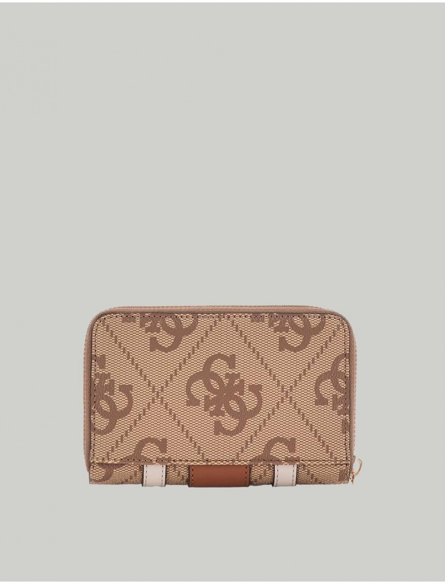 CARTERA GUESS ERENIA SLG MARRoN