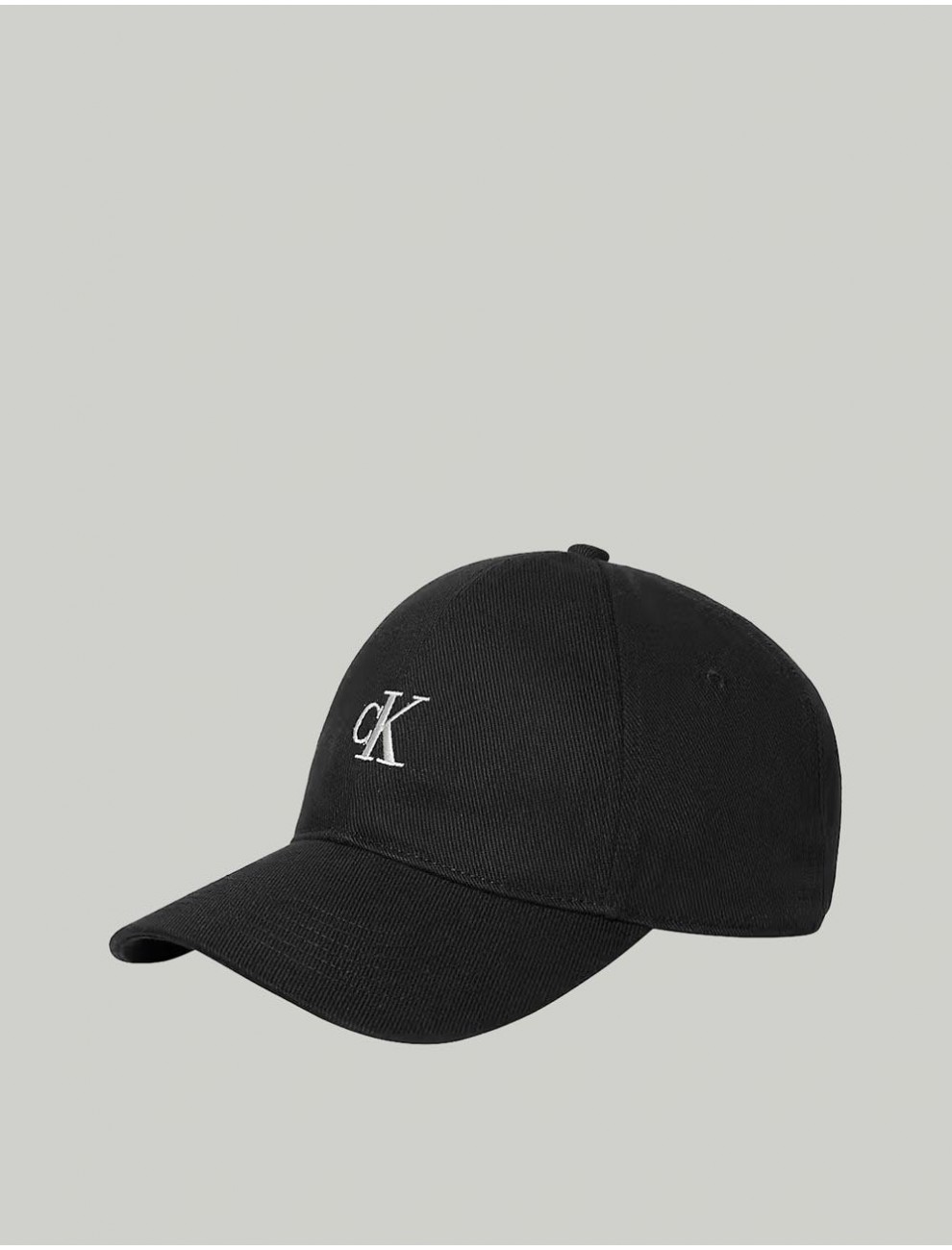 GORRA CALVIN KLEIN MONOGRAM EMBROIDERY NEGRO