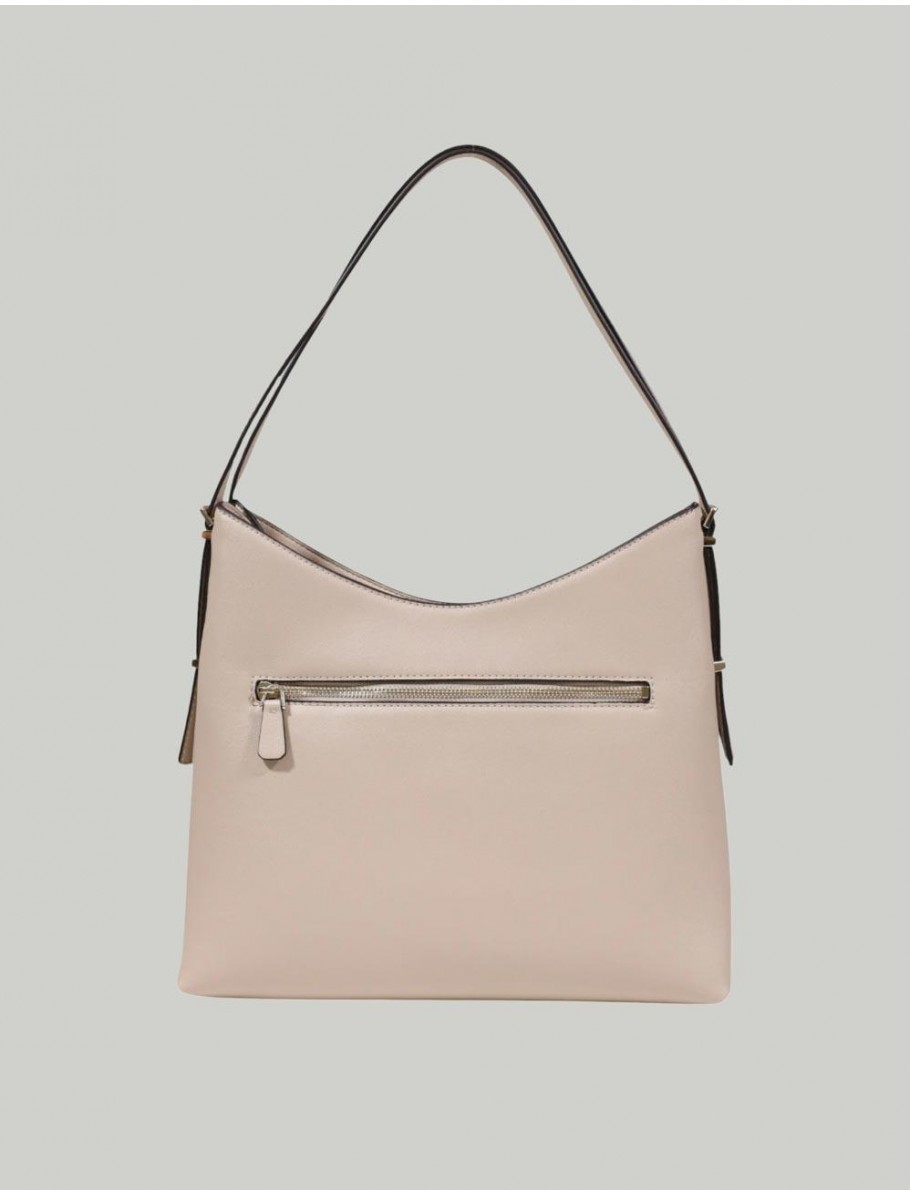 BOLSO GUESS LEFIA LARGE TAUPE
