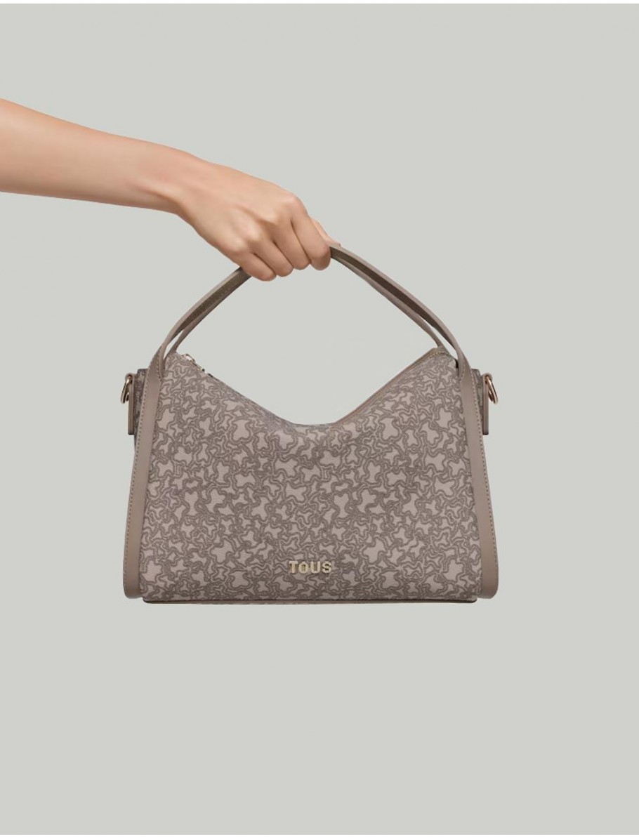 BOLSO TOUS KAOS MINI LINES CITY M TAUPE