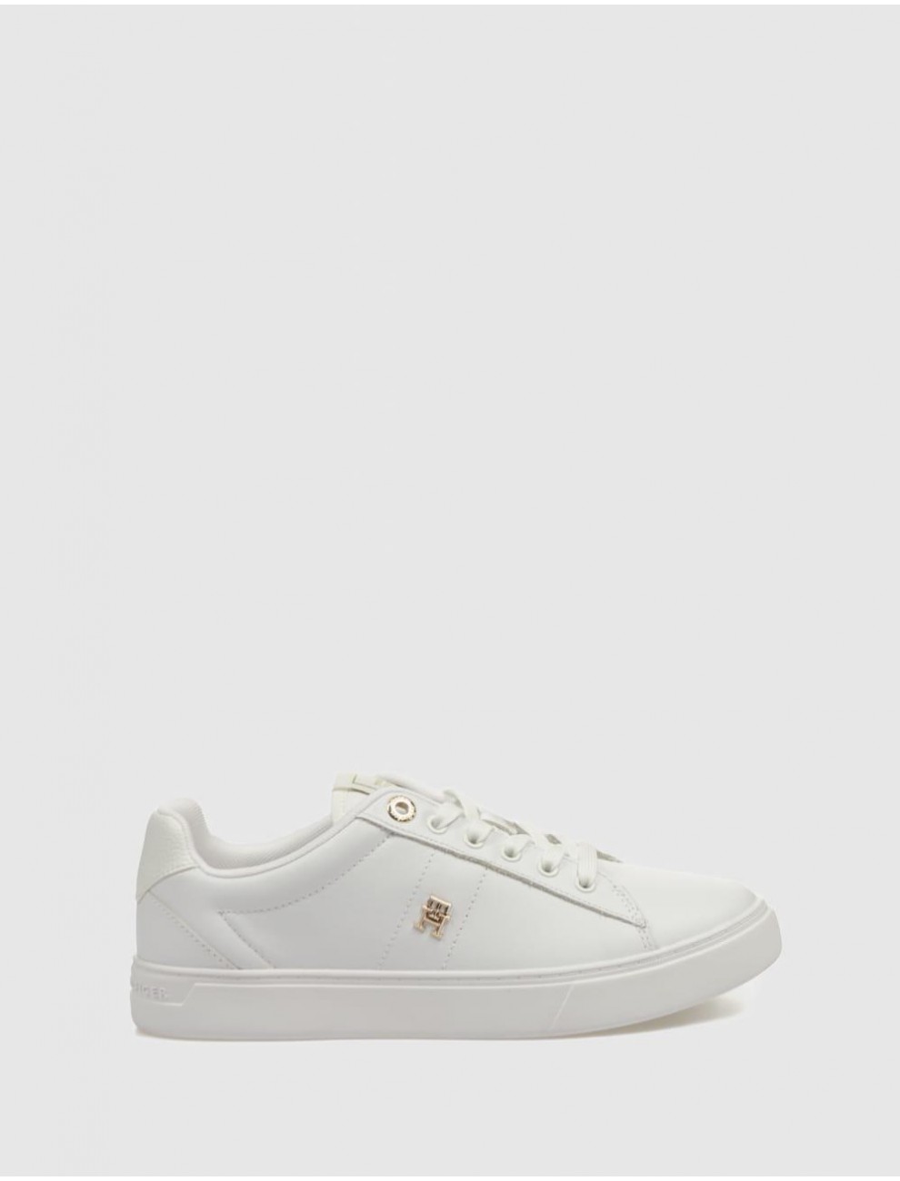 ZAPATILLA TOMMY HILFIGER ESSENTIAL ELEVATED COURT SNEAKER BLANCO