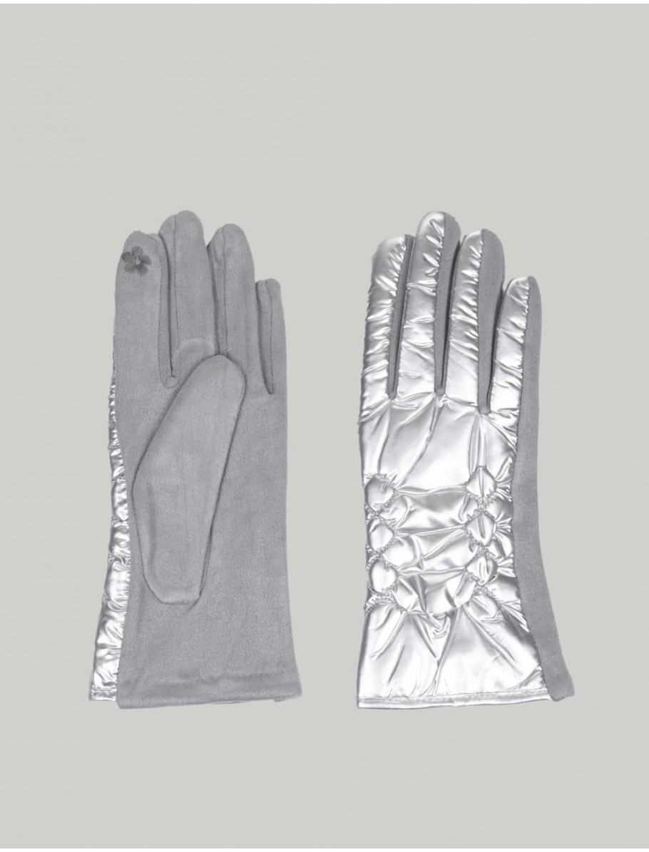 GUANTES OBVIO COMPLEMENTOS MAJA PLATA