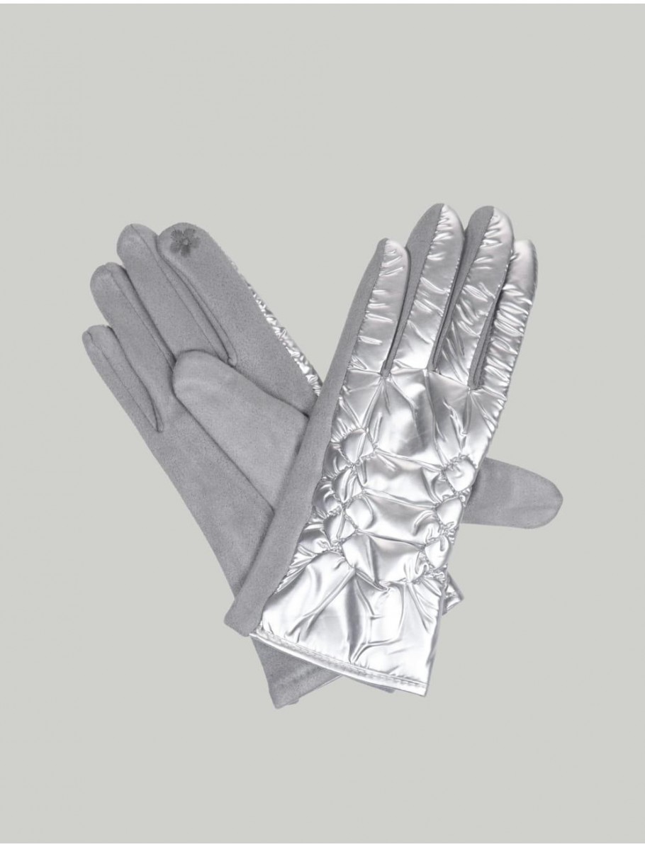 GUANTES OBVIO COMPLEMENTOS MAJA PLATA