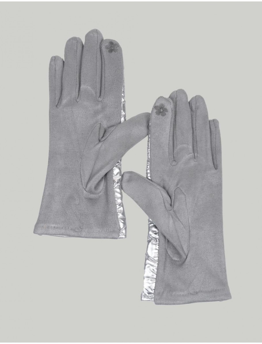 GUANTES OBVIO COMPLEMENTOS MAJA PLATA