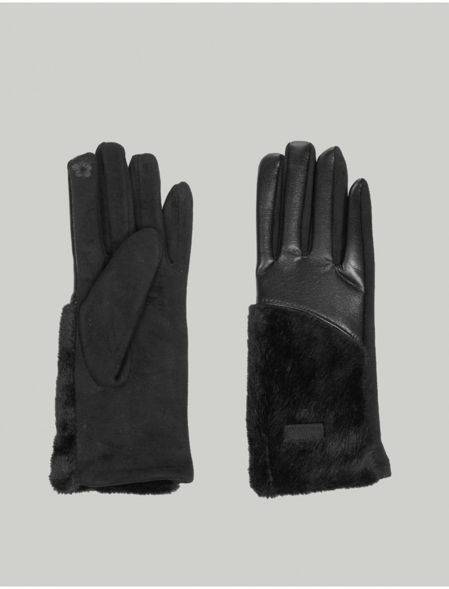 GUANTES OBVIO COMPLEMENTOS ZUZAN NEGRO