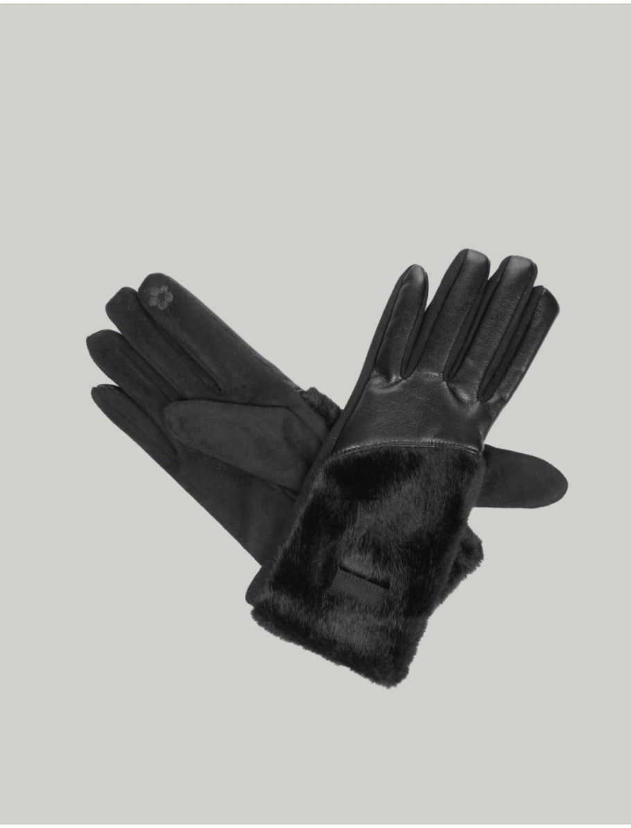 GUANTES OBVIO COMPLEMENTOS ZUZAN NEGRO