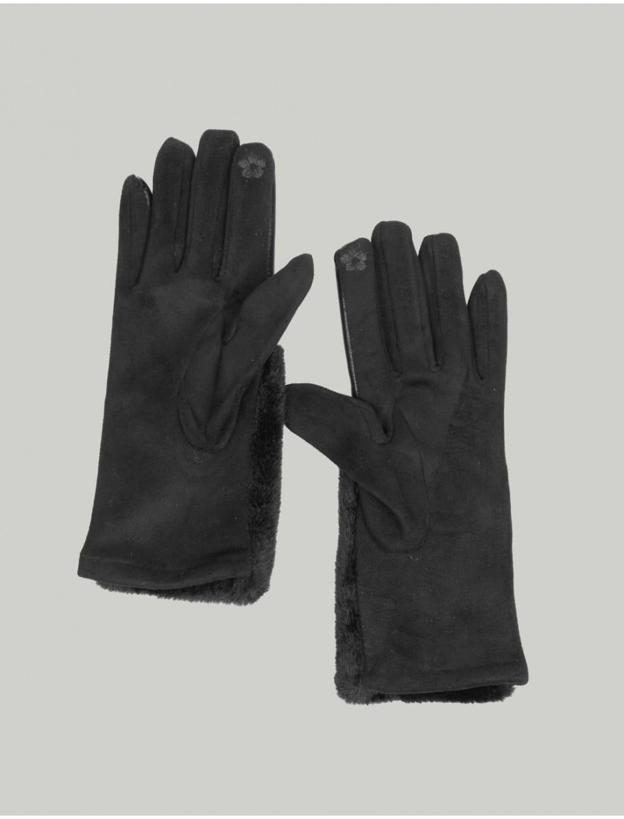 GUANTES OBVIO COMPLEMENTOS ZUZAN NEGRO