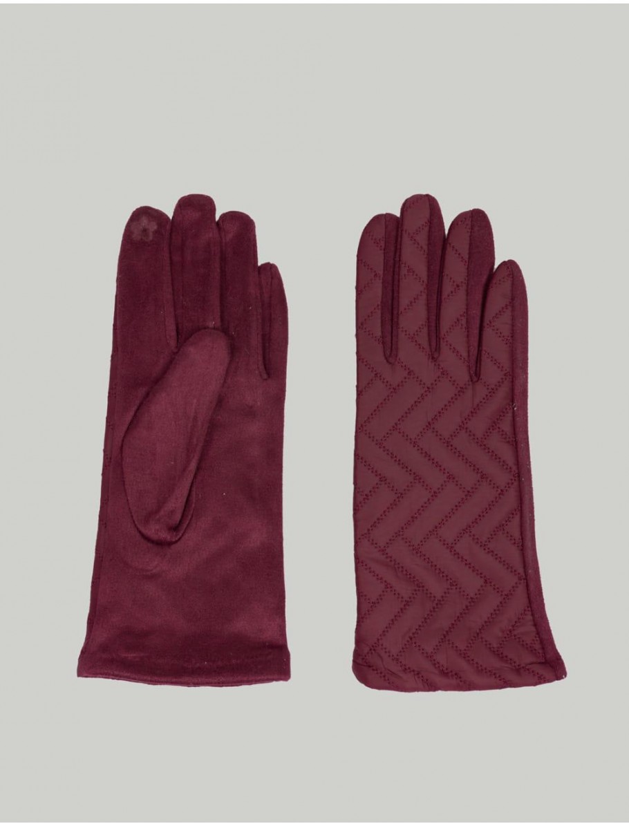 GUANTES OBVIO COMPLEMENTOS LENA BURDEOS