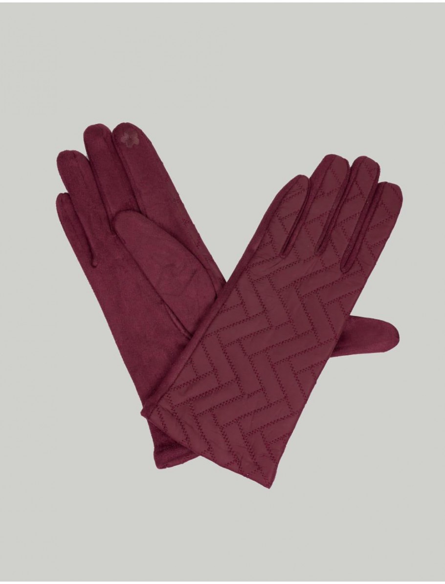 GUANTES OBVIO COMPLEMENTOS LENA BURDEOS