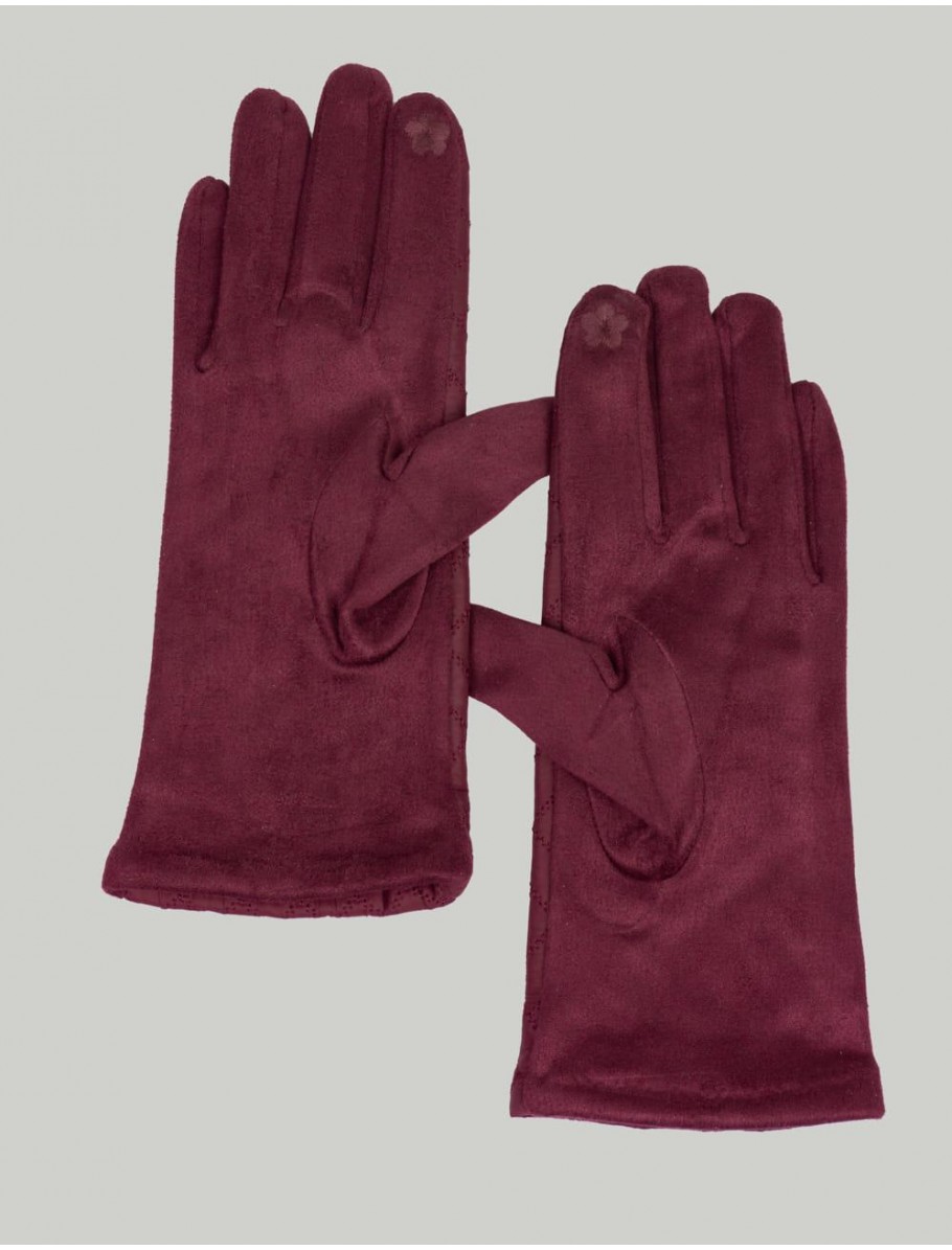 GUANTES OBVIO COMPLEMENTOS LENA BURDEOS