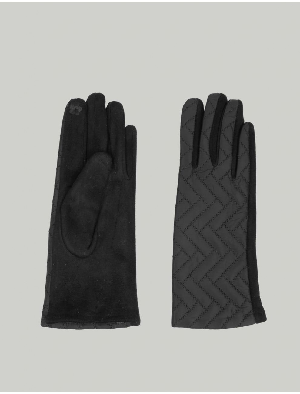 GUANTES OBVIO COMPLEMENTOS LENA NEGRO