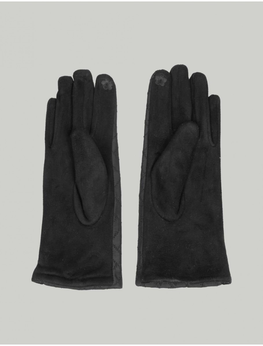GUANTES OBVIO COMPLEMENTOS LENA NEGRO