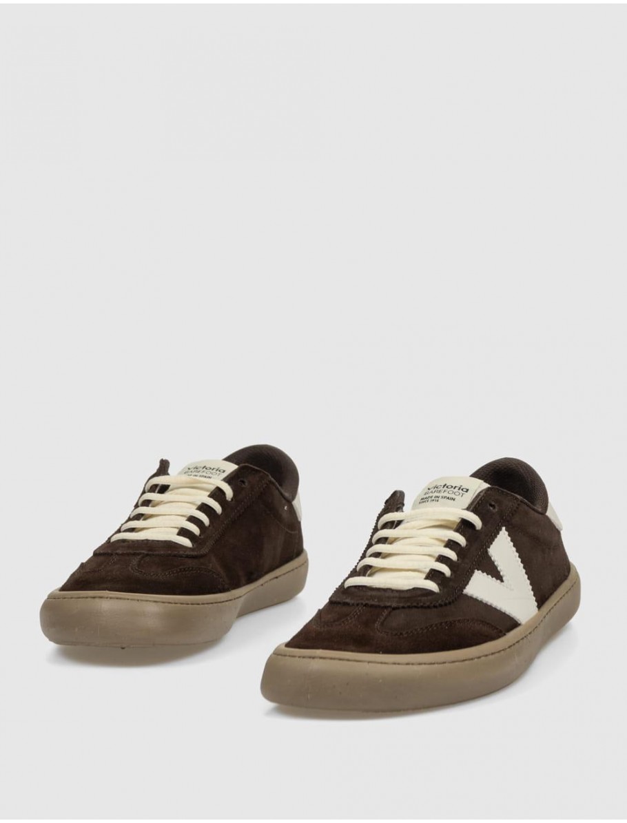 ZAPATILLA BAREFOOT VICTORIA OLMO BAREFOOT MARRoN OSCURO