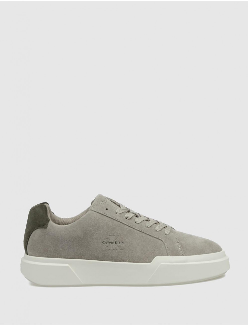 ZAPATILLA CALVIN KLEIN CHUNKY CUPSOLE LACEUP SU TAUPE