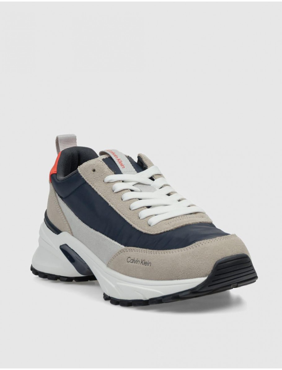 ZAPATILLA CALVIN KLEIN HIKE RUNNER CASUAL NY SU MARINO