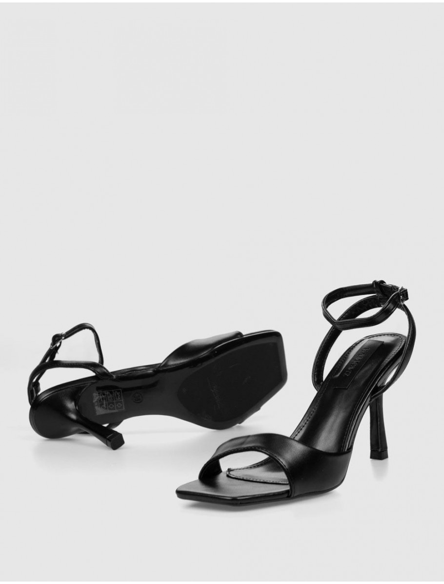 SANDALIA KAMOME TRENDS ARYA NEGRO