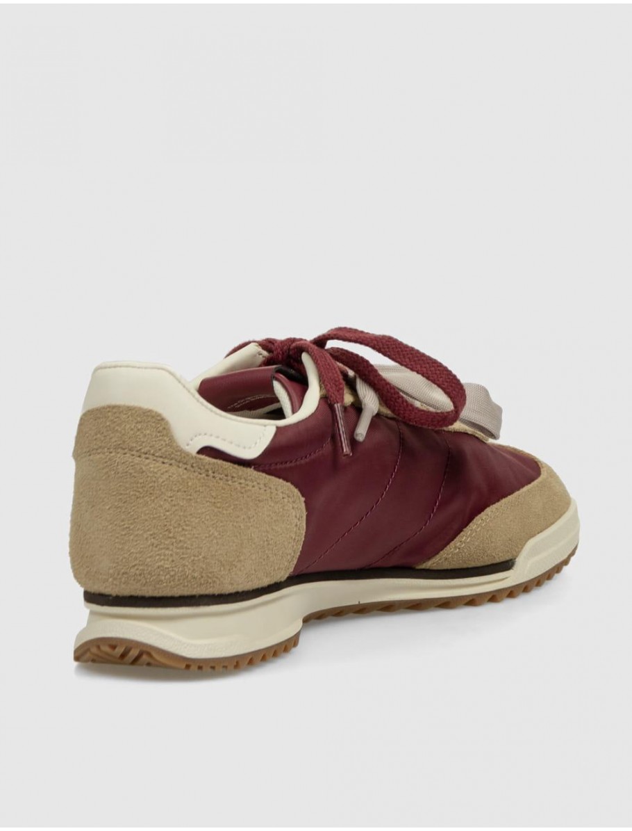 ZAPATILLA TOMMY HILFIGER TJW LOW PROFILE RUNNER BURDEOS