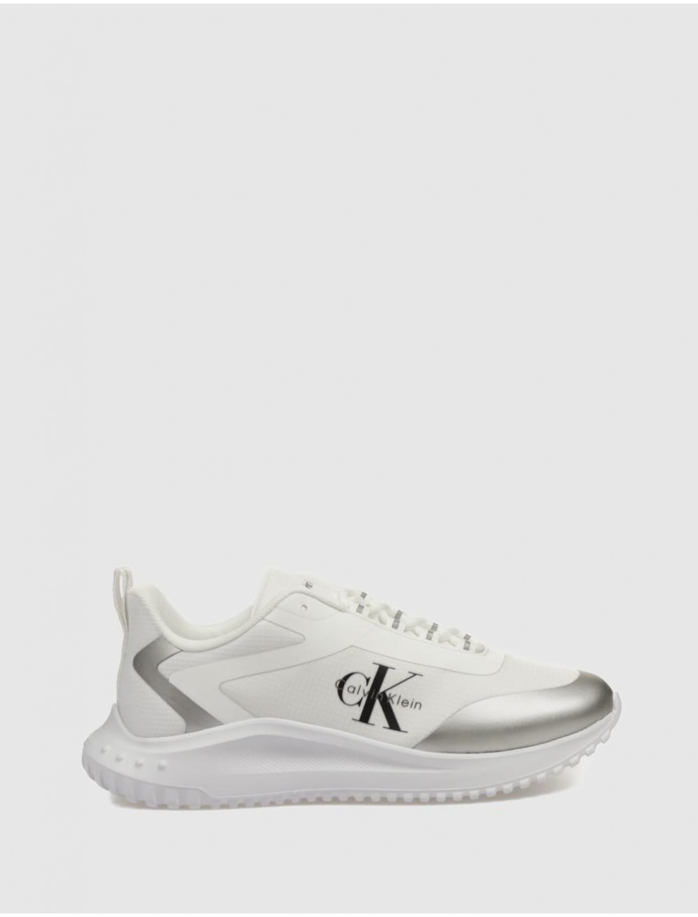 ZAPATILLA CALVIN KLEIN EVA RUNNER LOW LACE MIX ML WN BLANCO