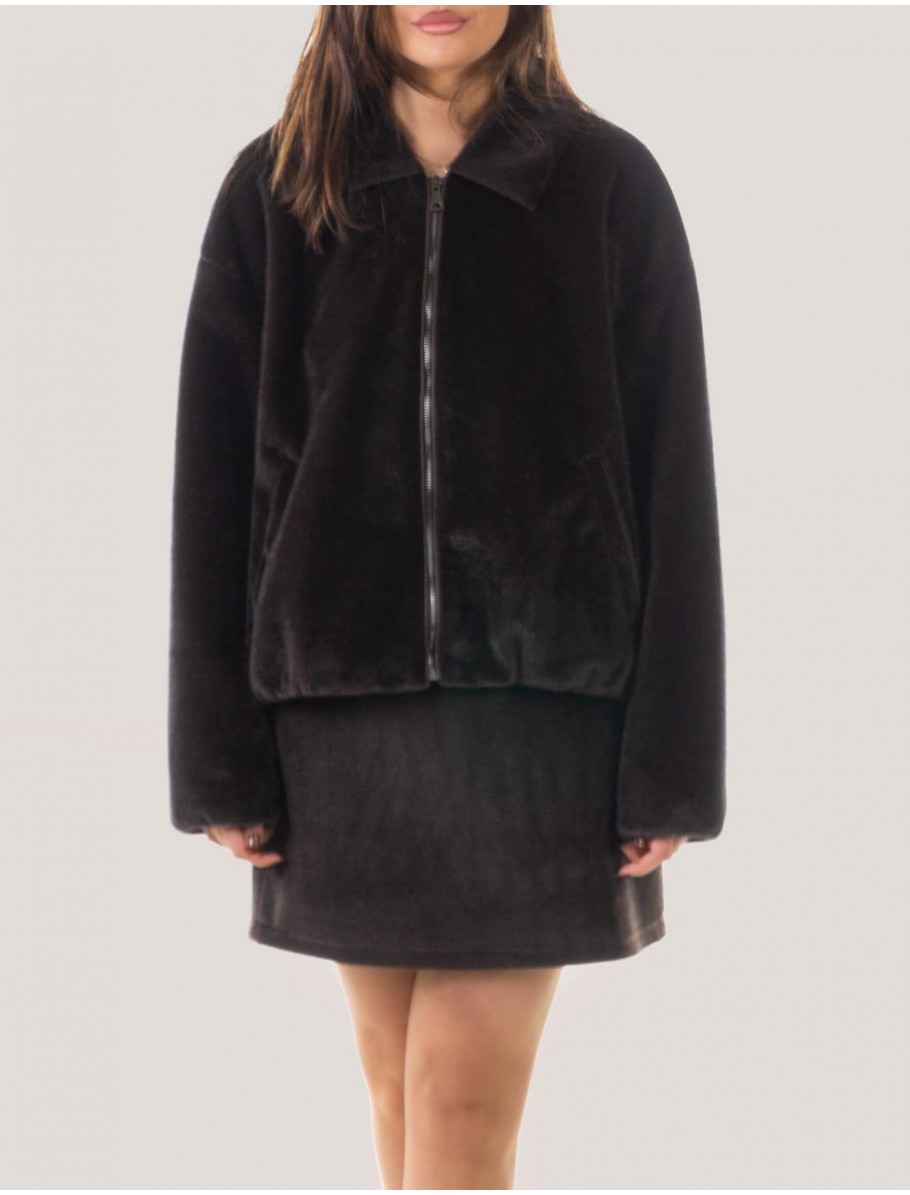 CHAQUETA OBVIO BONET MARRoN