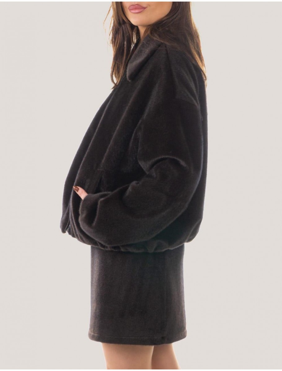 CHAQUETA OBVIO BONET MARRoN