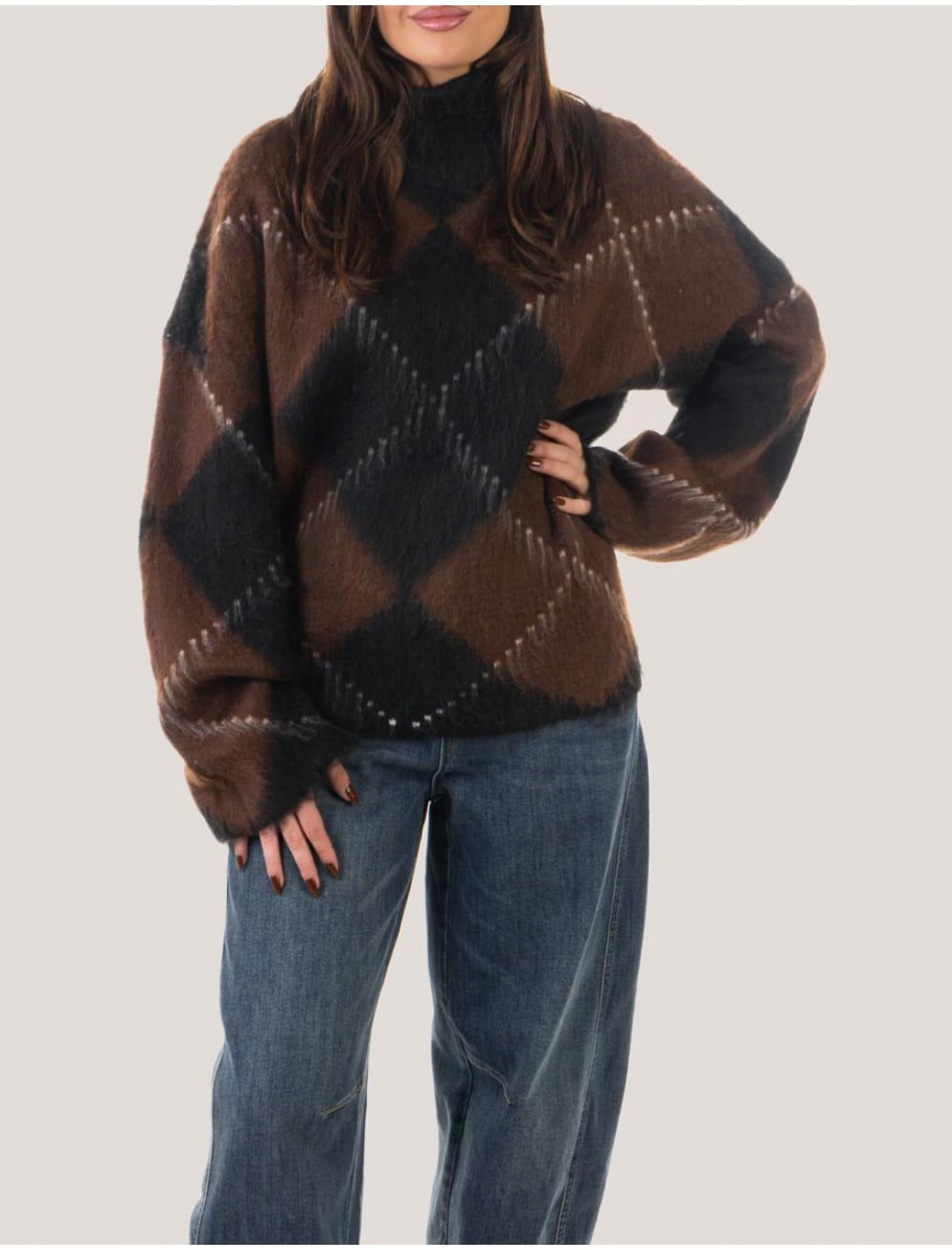 JERSEY OBVIO PIA MARRoN