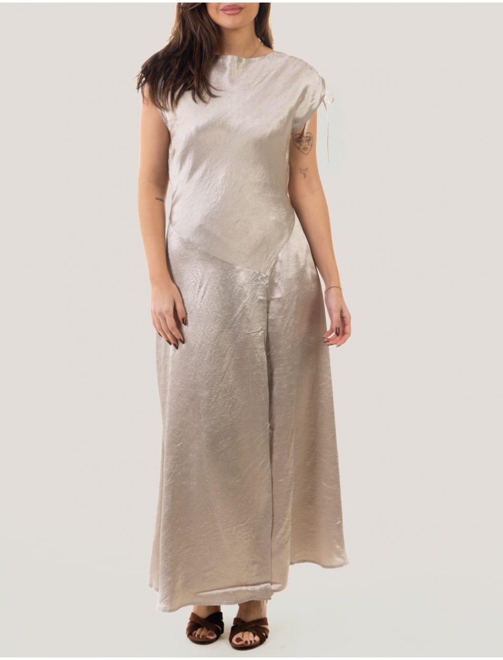 VESTIDO OBVIO KORA PLATA