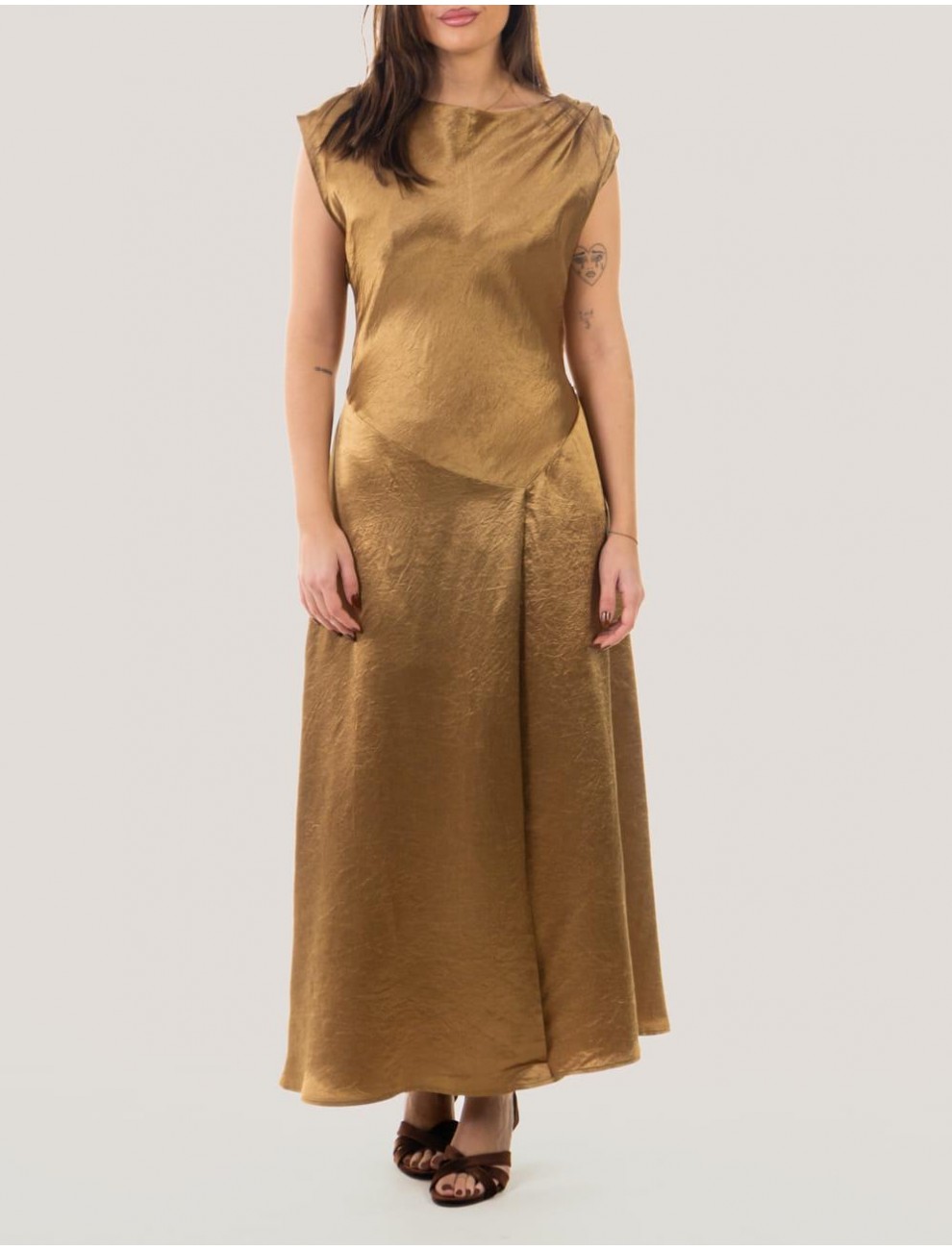 VESTIDO OBVIO KORA ORO