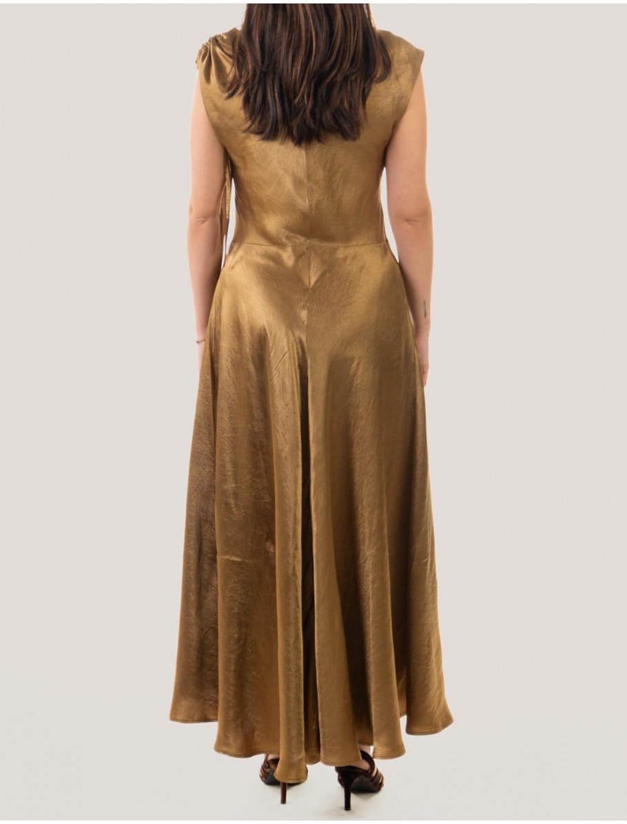 VESTIDO OBVIO KORA ORO