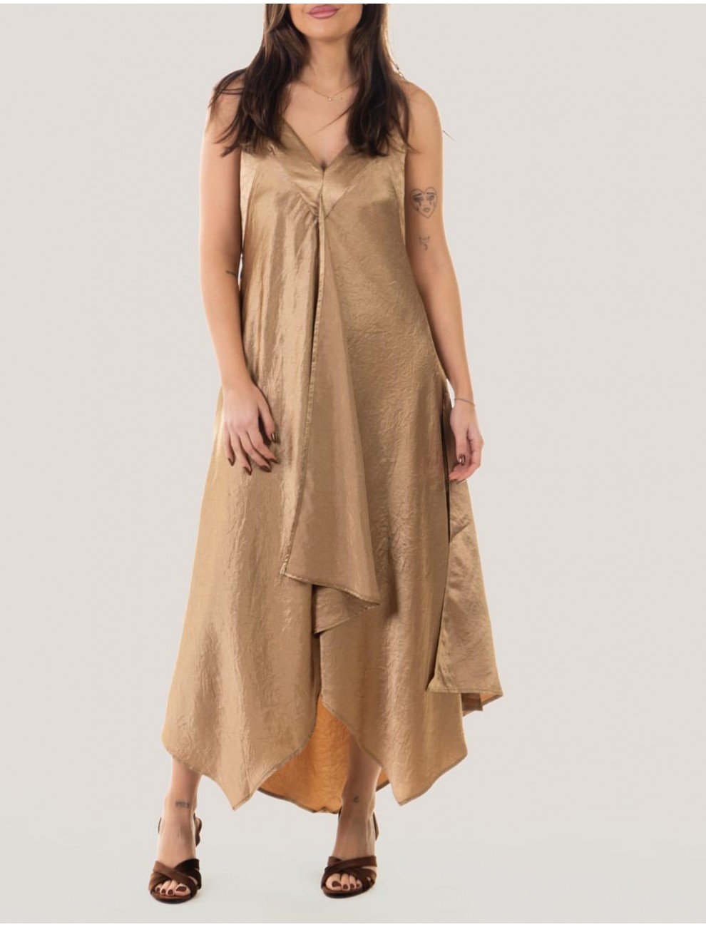 VESTIDO OBVIO JENA ORO