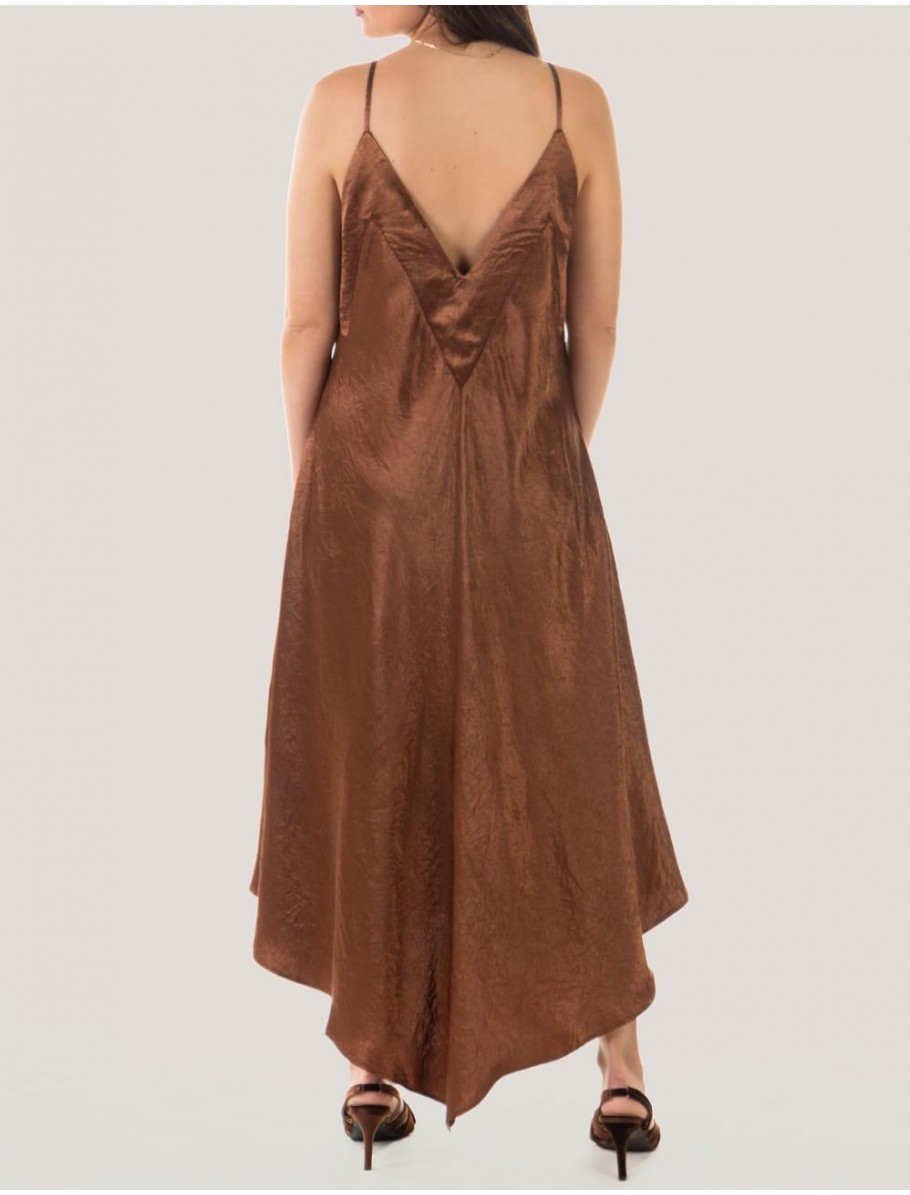 VESTIDO OBVIO JENA MARRoN