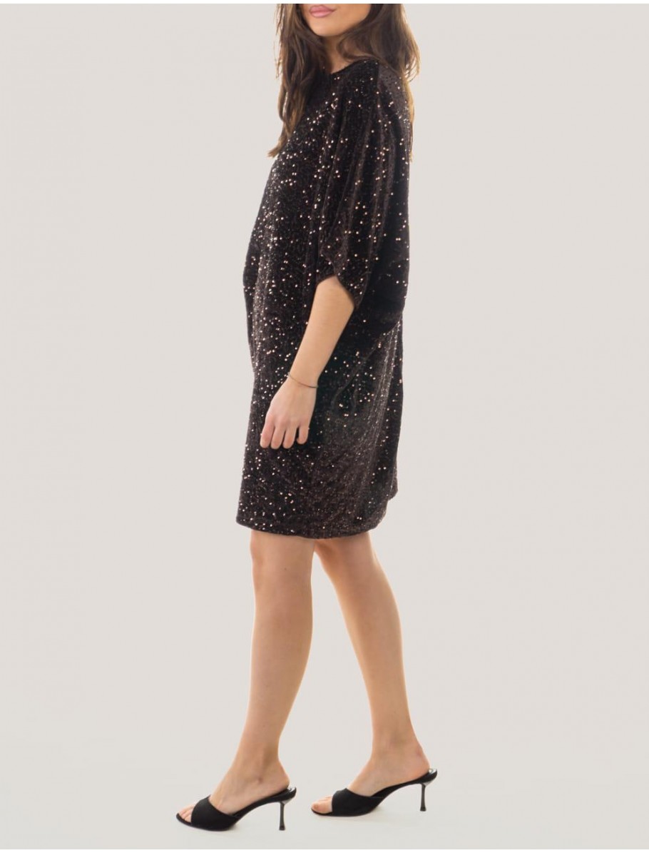 VESTIDO OBVIO ABBIE MARRoN