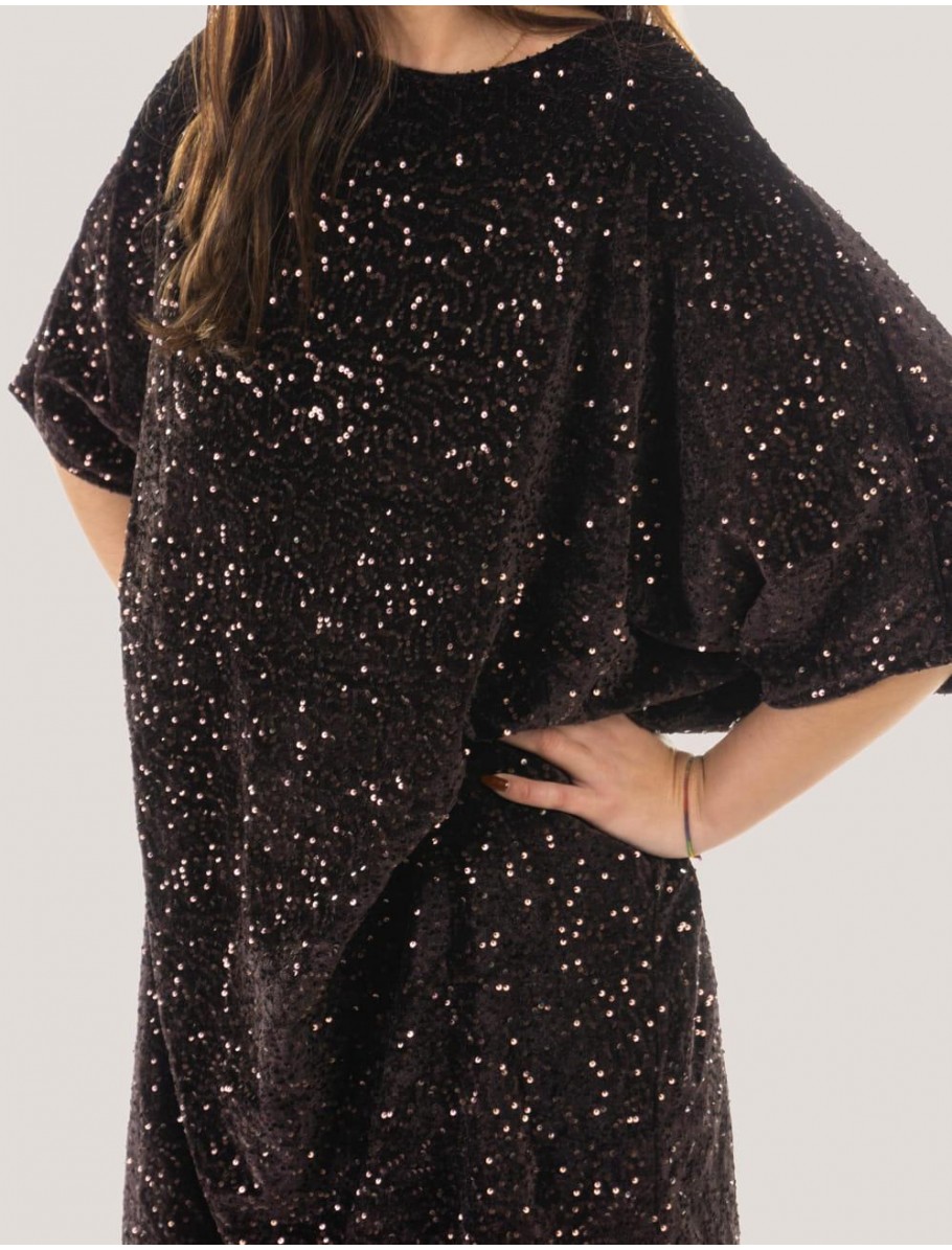 VESTIDO OBVIO ABBIE MARRoN