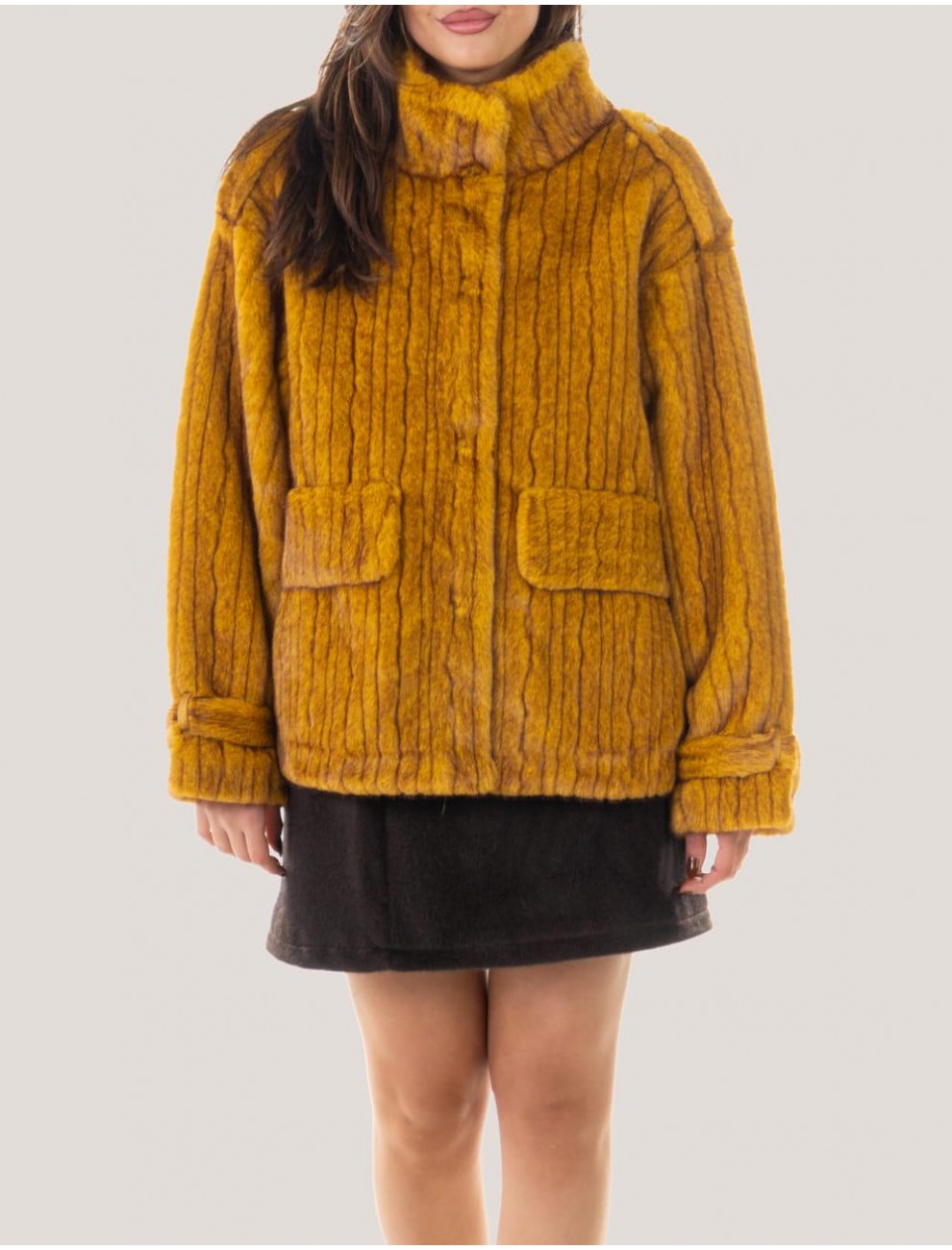 CHAQUETA OBVIO BONNIE AMARILLO