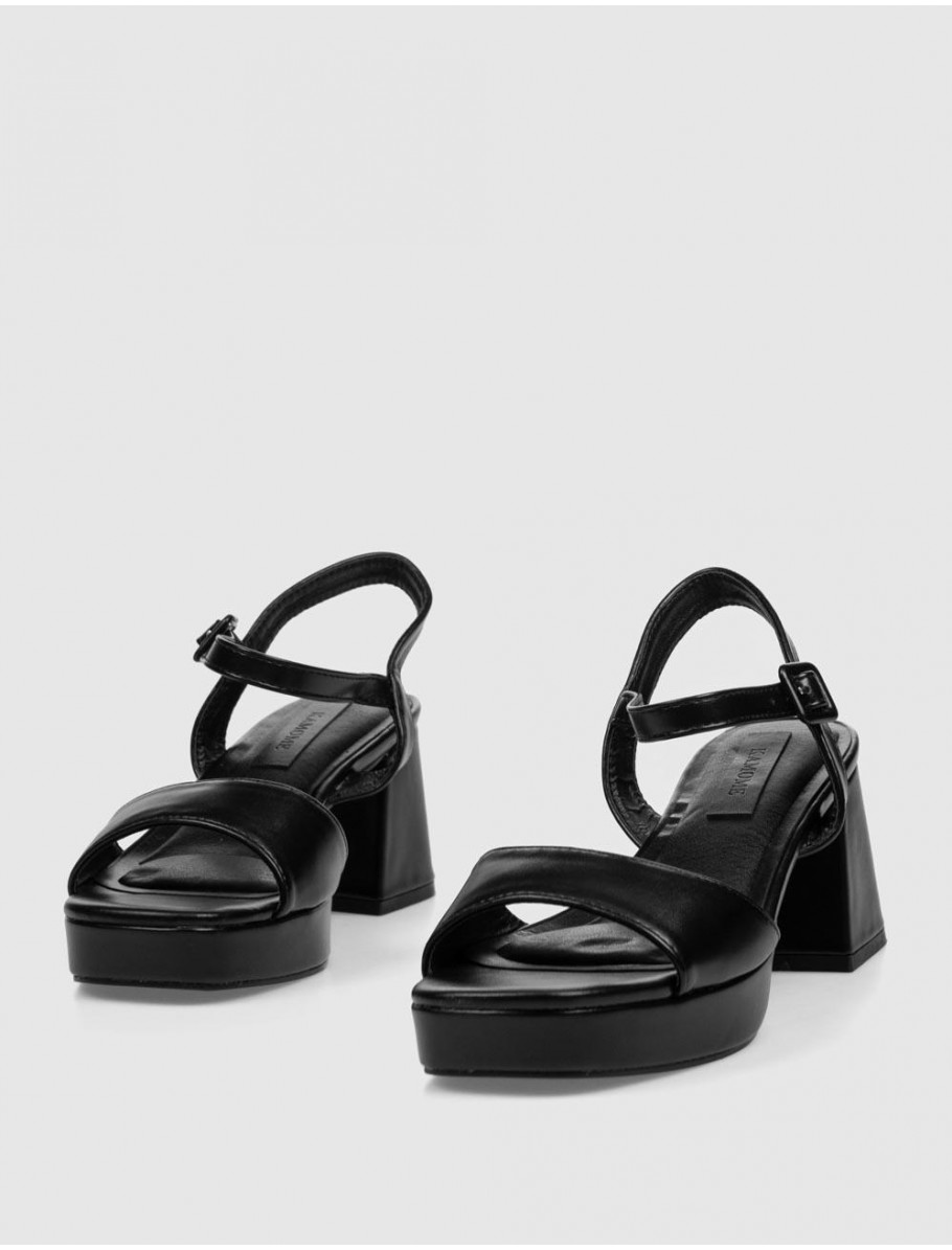 SANDALIA KAMOME TRENDS KACEY NEGRO
