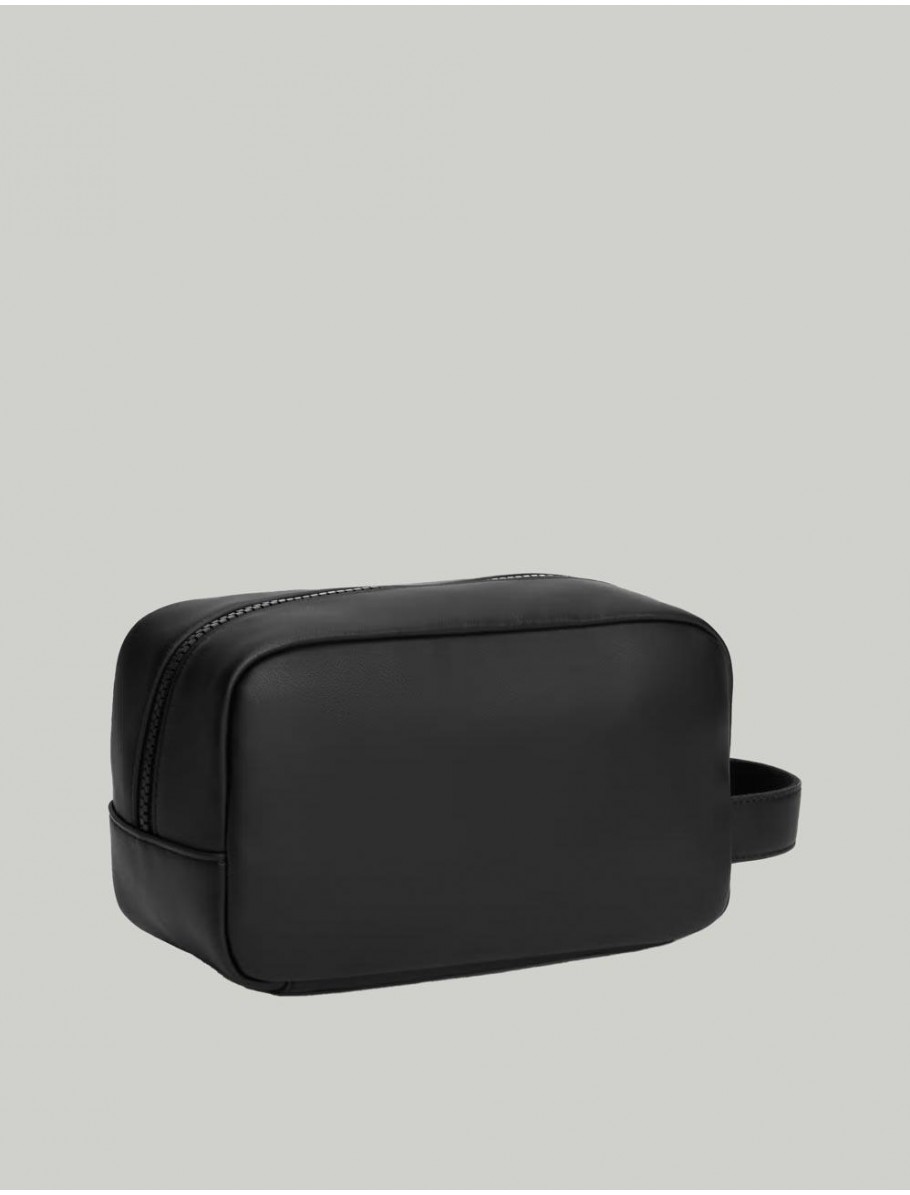 BOLSO TOMMY HILFIGER TH FLAG WASHBAG NEGRO