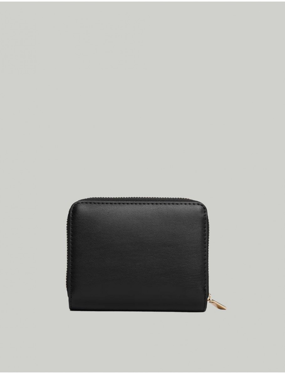 CARTERA TOMMY HILFIGER TH ICON MED ZA FLAP NEGRO