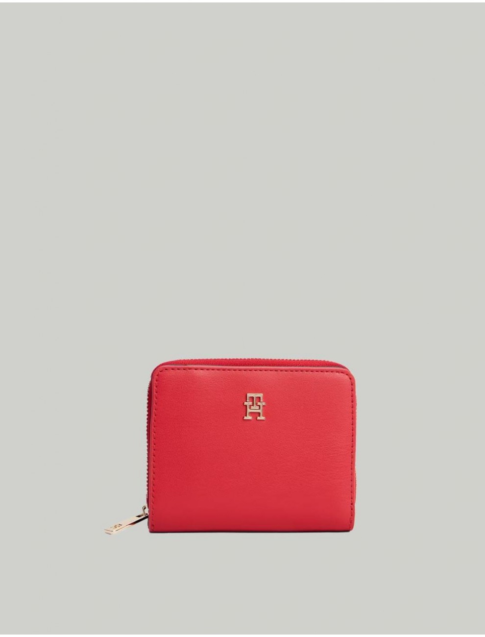 CARTERA TOMMY HILFIGER TH ICON MED ZA FLAP ROJO